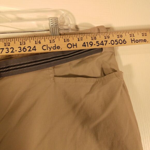 Duluth Trading CO pants mens XL XLarge 38x30 khaki tan nylon stretch hiking belt - Picture 3 of 7